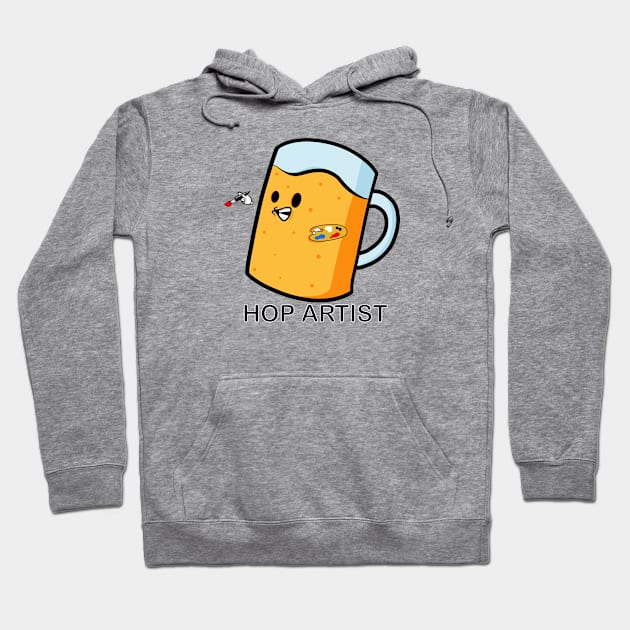 Hop Artist Hoodie by Art by Nabes